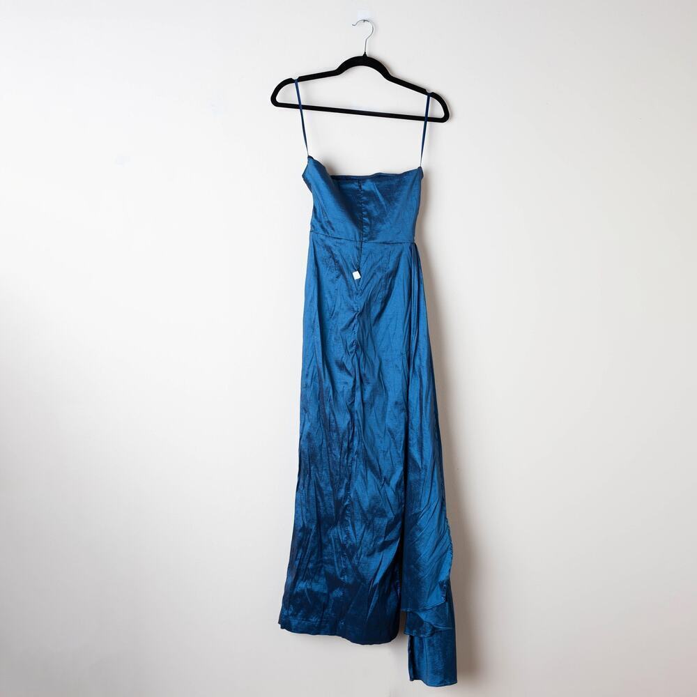 elle zeitoune Paulina Strapless Satin Gown - Size XS - Picture 3 of 8